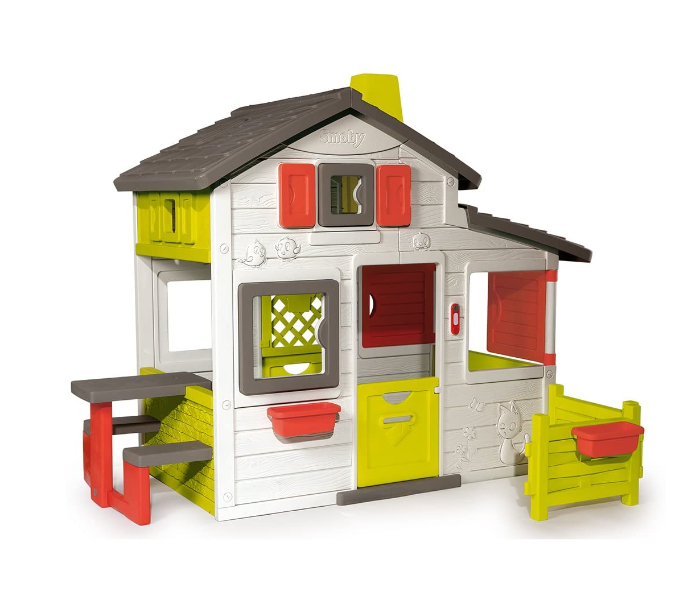 Smoby 7600310209 Friends House Playhouse - Zoom Image 1