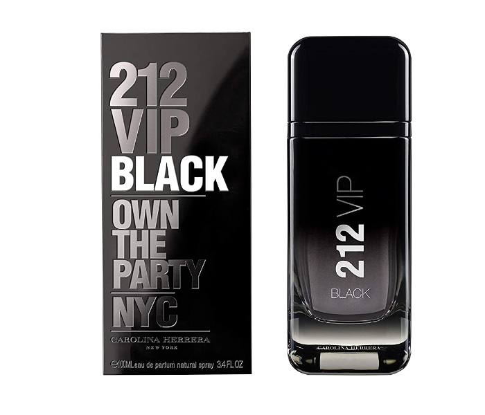 Carolina Herrera 212 VIP Black Eau De Parfum 100ml  for Men - Zoom Image 2