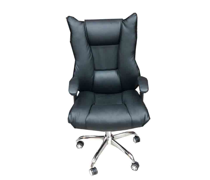 Executive Look Style 3 Office Chair with Wheel Frame - Black - Zoom Image