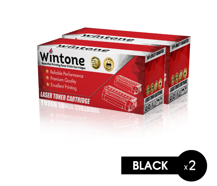 Wintone Set of 2 Pack DR1000 Drum for Brother Printer MFC - Black - Zoom Image