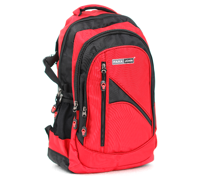 Para John PPJSB6005A22-R 22-inch Nylon School Bag, Red - Zoom Image 2