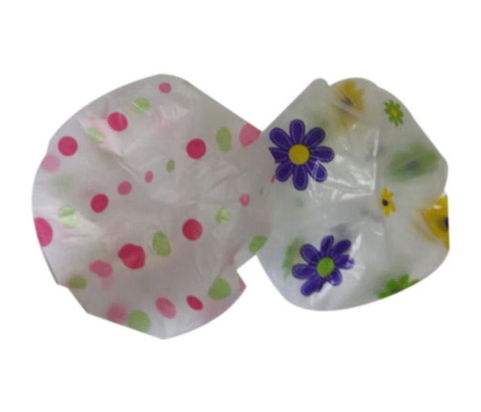 Pack Of 2 Printed Multicolour Shower Cap - Zoom Image