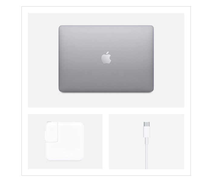 Apple Macbook Air 2020 Model MWTJ2 J/A 13-Inch Intel Core i3 1.1Ghz Processor 8GB RAM 256GB SSD Intel Iris Plus Graphics Eng-Jap-Keyboard MacOS - Space Grey - Zoom Image 5