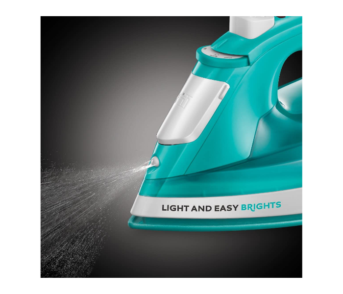 Russell Hobbs RH24840 2400W Light and Easy Brights Steam Iron - Aqua - Zoom Image 4