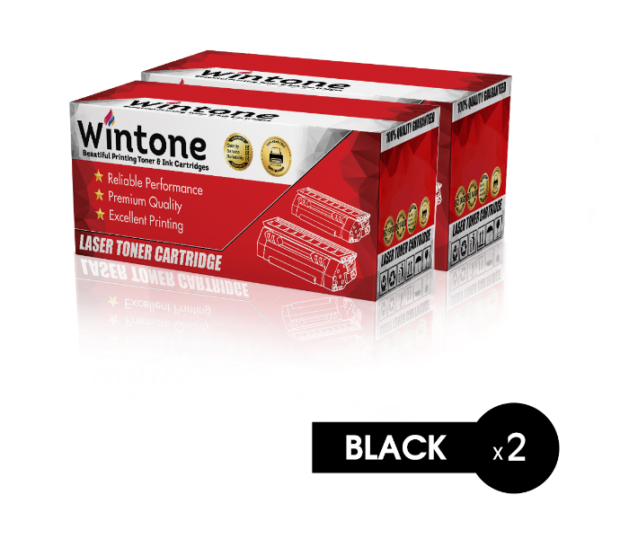 Wintone Set of 2 Pack ML2850 Laser Toner Cartridge is Compatible for Samsung ML 2400 2450 2450 2451 2850 2851 2853 Series - Black - Zoom Image