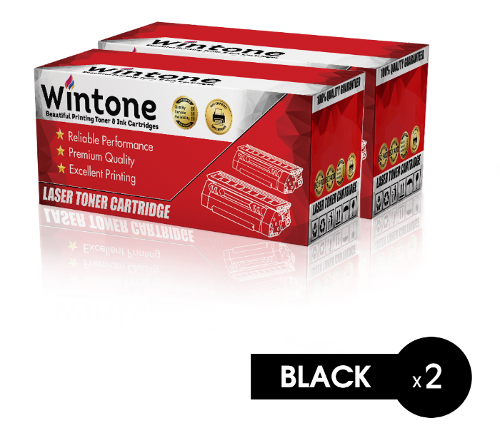 Wintone Set of 2 Pack Q7570A 70A Laser Toner Cartridge is Compatible for HP LaserJet M 5000 5025 5035 MEP X Series - Black - Zoom Image