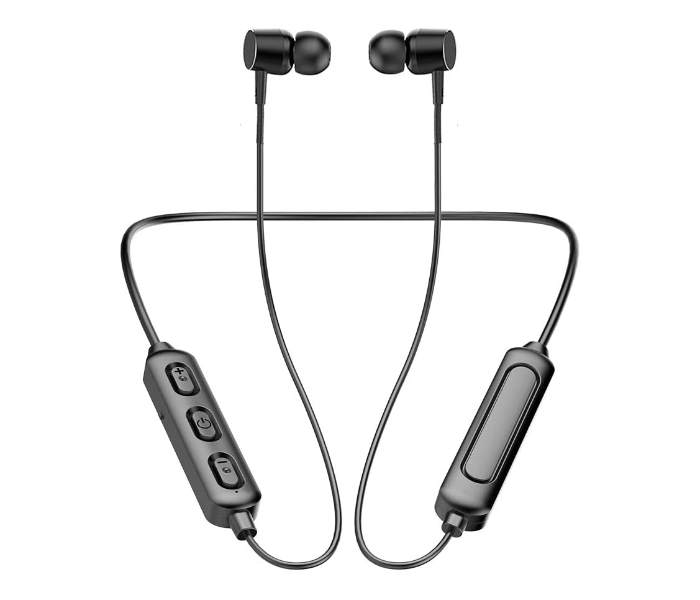 Iends IE-BT369 Bluetooth Wireless Extra Bass in-Ear Headphones - Black - Zoom Image 1