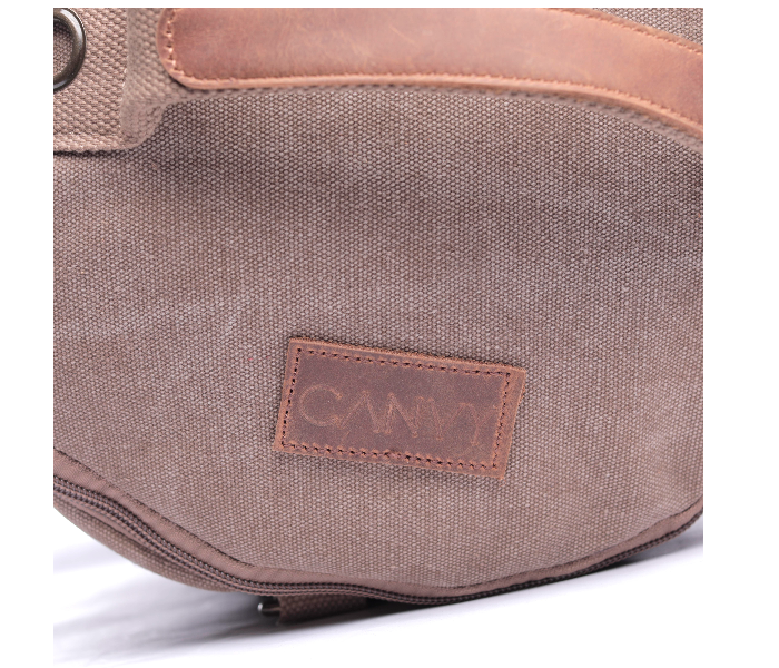 Para John PJMGB8045K Canvy Messenger Bag - Khaki - Zoom Image 5