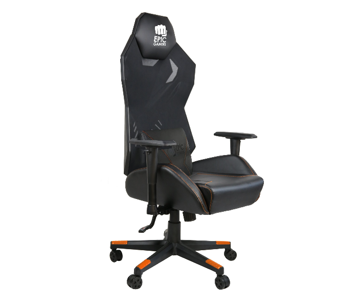 Epic Gamers Model 2 Gaming Chair - Black and Orange - Zoom Image 2