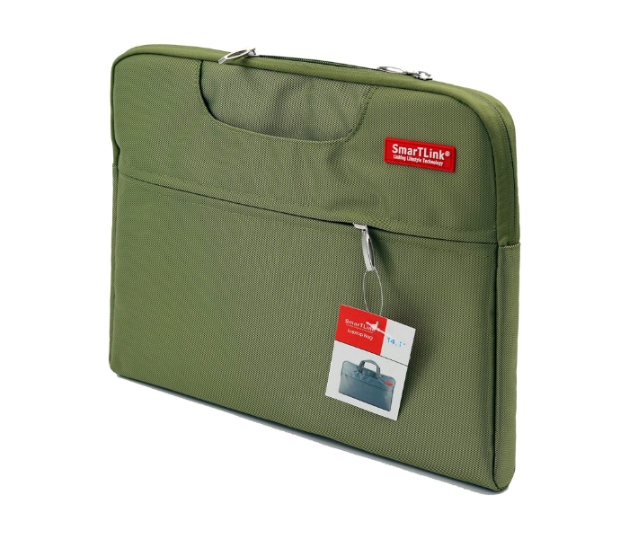 SmartLink SLB125GB 14.1 Inch Nylon Laptop Bag - Green - Zoom Image