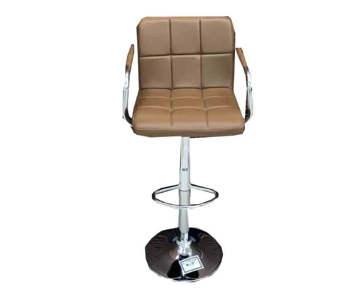 Adjustable Leather Bar Chair Style 11 Office Chair Bar Stool  - Brown - Zoom Image