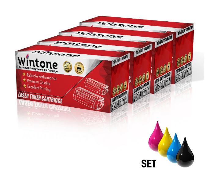 Wintone Compatible Set of 4 Pack Toner Cartridges CLT C404S for Samsung MFC Xpress - Black,Cyan,Yellow and Magenta - Zoom Image