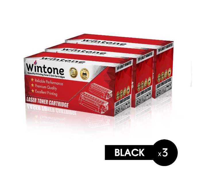 Wintone Set of 3 Pack DR1000 Drum for Brother Printer MFC - Black - Zoom Image