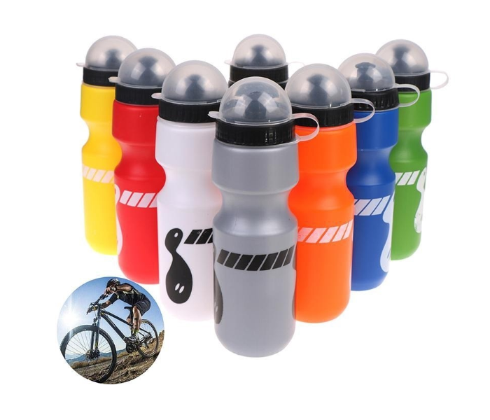 Cycling 750ml Water Bottle - Black - Zoom Image 2