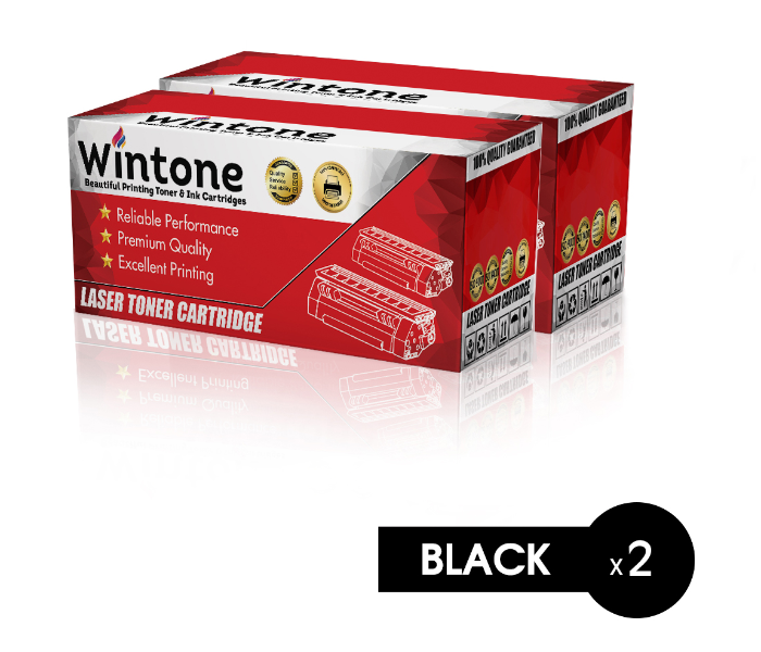 Wintone Set of 2 Pack Q1338A 38A Laser Toner Cartridge is Compatible for HP LaserJet 4200 DTN DTNS DTNSL LN N Series TN - Black - Zoom Image