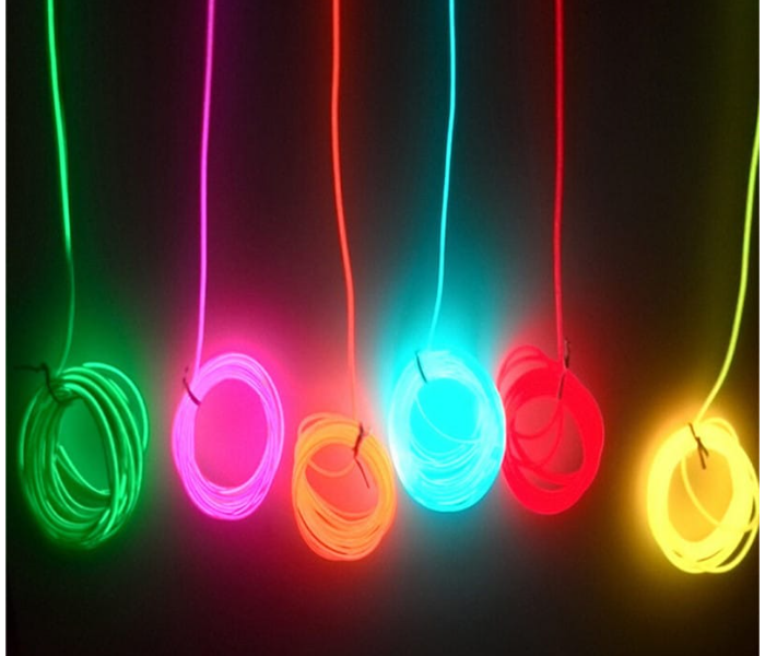 Wire Strip Neon Cold LED Light - Red - Zoom Image 3