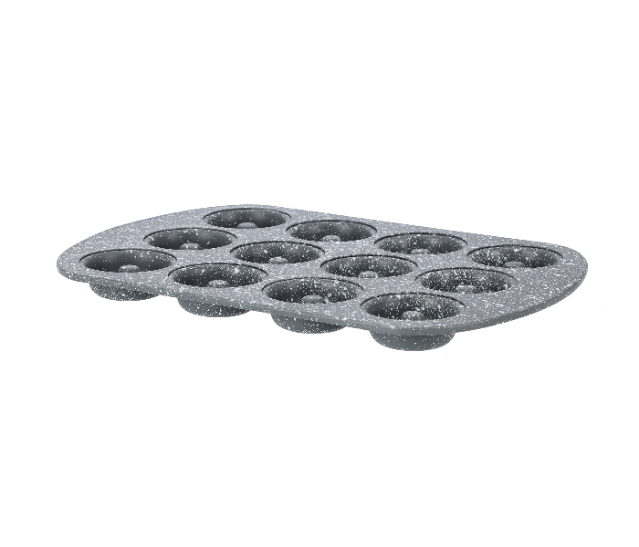 Royalford RF9906 Smart 12 Cavity Granite Mini Donut Pan - Zoom Image 2