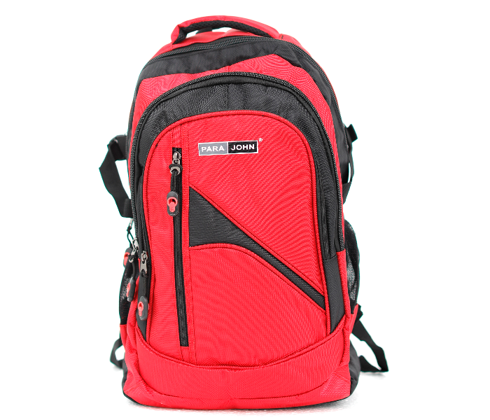 Para John PPJSB6005A22-R 22-inch Nylon School Bag, Red - Zoom Image 1