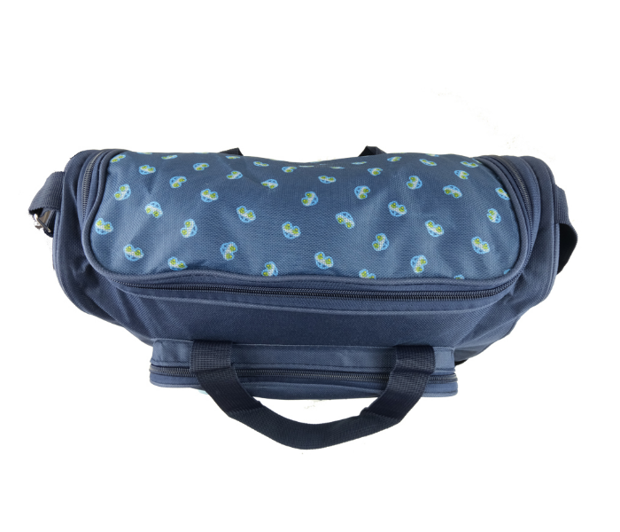 Kidle 8006 Car Pattern Four-Piece Large Capacity Diaper Bag - Navy Blue - Zoom Image 2