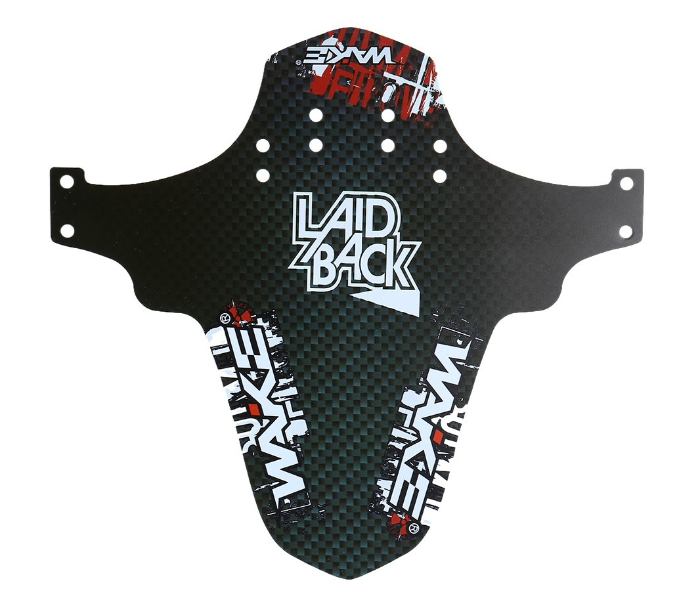 Mountain Bike Fender Mudguard  Design 1 - Black - Zoom Image 1