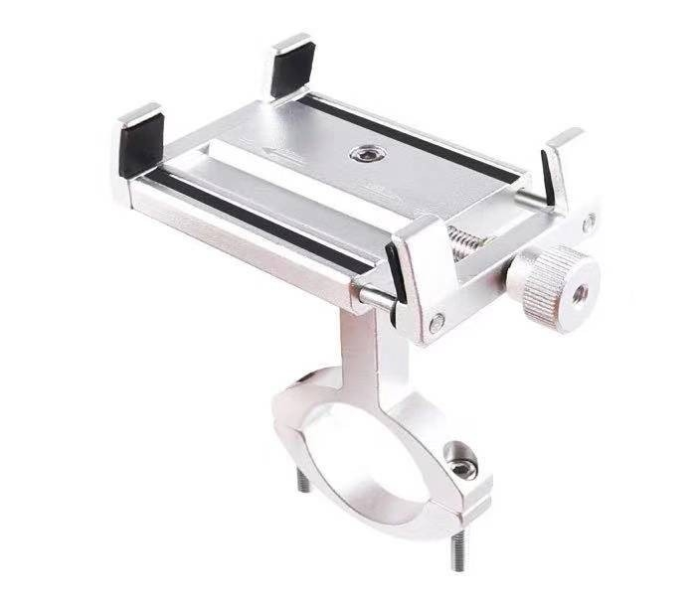 Aluminum Alloy Mobile Phone Holder Mount - Silver - Zoom Image