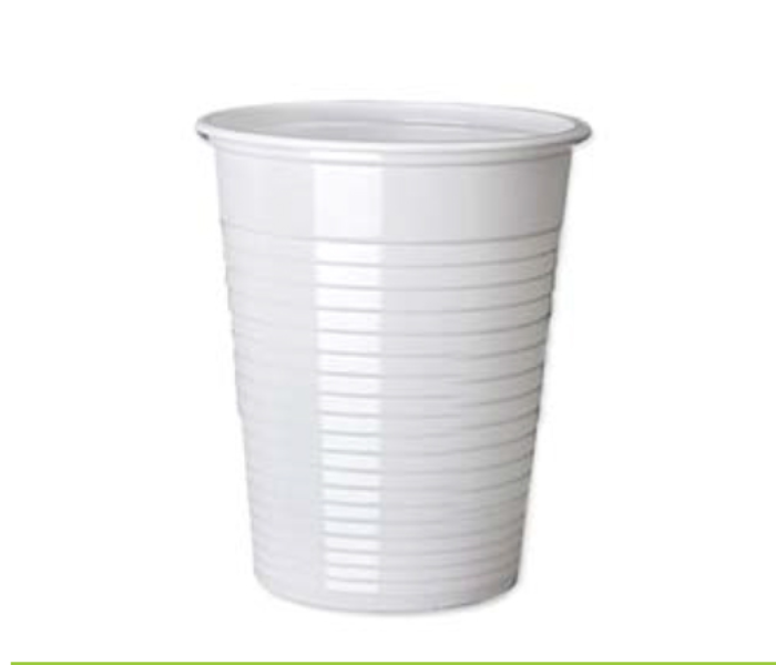 V-Pack PLC6W 6.5Oz 50Pcs Plastic Cup - White - Zoom Image