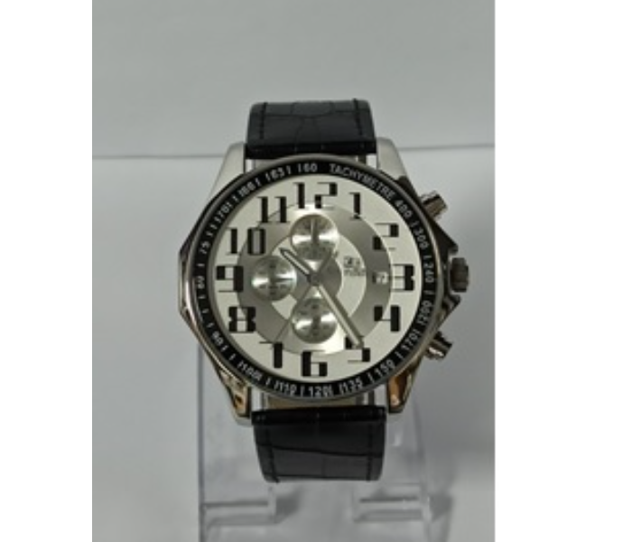 Clark Ford CW3399MLKKK Analog Watch for Men - Black - Zoom Image