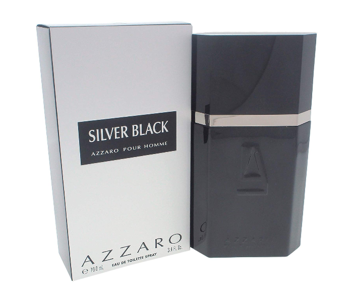 Azzaro 100ml Silver Black New Eau De Toilette for Men - Zoom Image 1