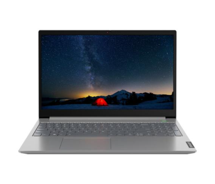 Lenovo Thinkbook 15-IIL 20SM00DRAK 15.6 Inch Intel Core i5-1035G1 Quad-Core Processor 8GB RAM 1TB HDD 2GB AMD RADEON R630 Graphics DOS - Grey - Zoom Image 1