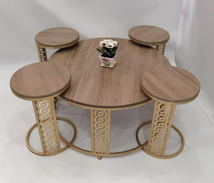 New Classical Style 8 Set of 5 Pieces Table Set - Zoom Image