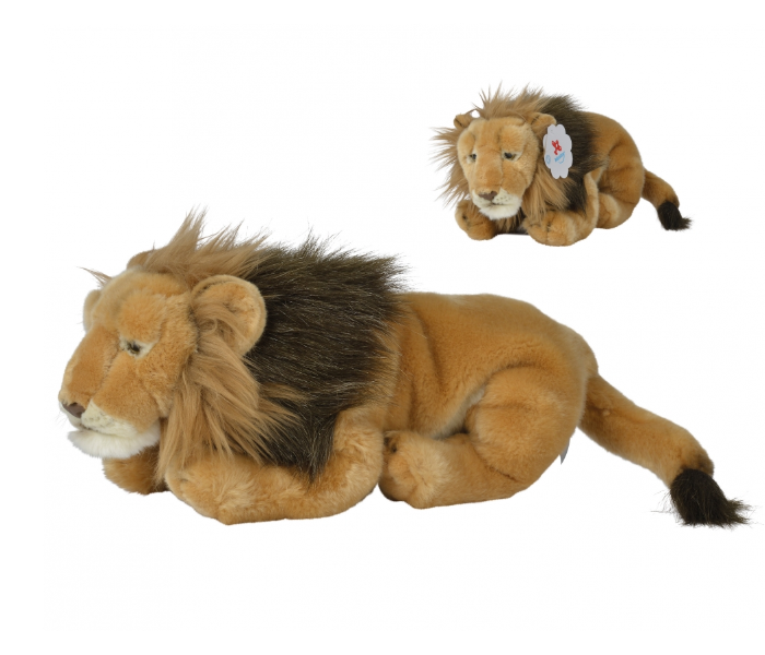 Simba 6305851476 50cm Male Lion With Beans Plush Toy - Zoom Image