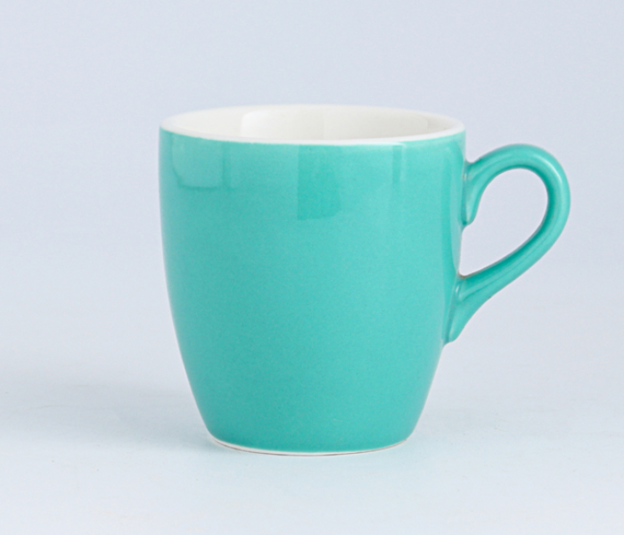 Shuer XY30065 300ml Ceramic Color Glaze Mug - Sky Blue - Zoom Image