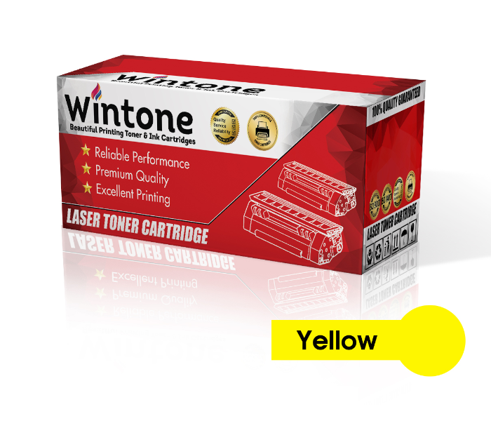 Wintone Compatible Toner Cartridges C9722A 641A for HP Color LaserJet and Canon LBP - Yellow - Zoom Image