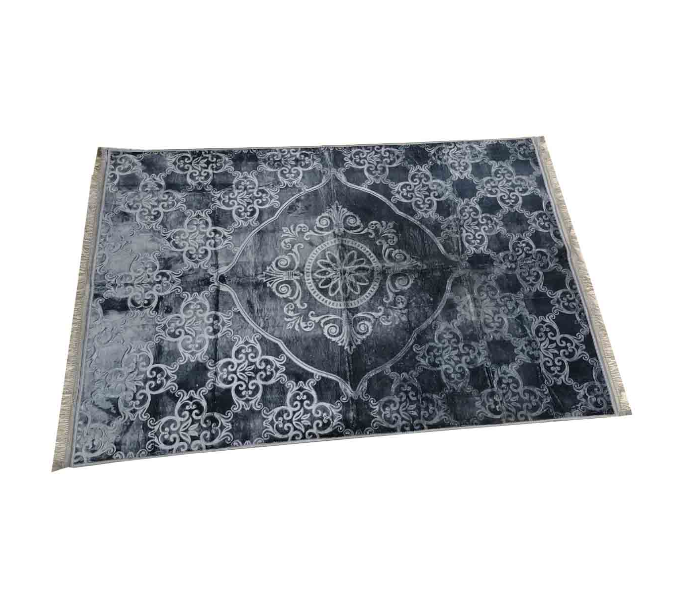 Main Stay Gradient Tribal Pattern Super Soft Non Slip Style 1 Floor Carpet - Grey - Zoom Image