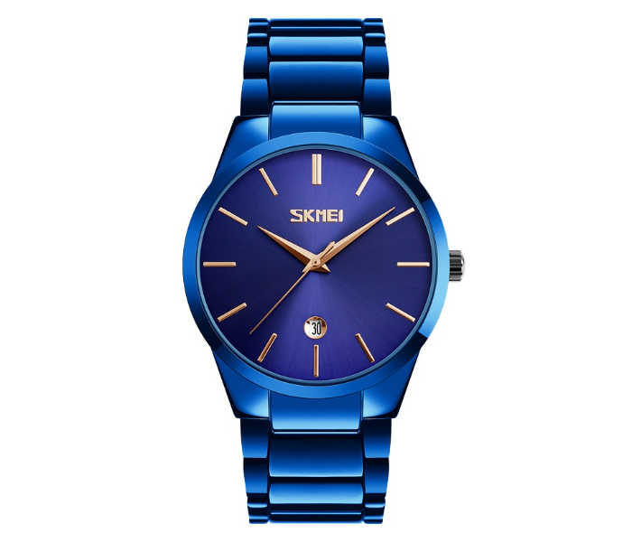 Skmei 9140 Fashion Quartz Watch – Blue - Zoom Image