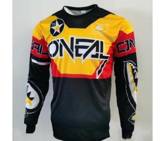 O NEAL Sublimated Longsleeves Jersey Double XL for Cycling and Scooters - Yellow - Zoom Image 2