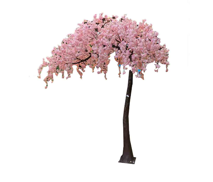 Artificial Cherry Blossom Tree with Silk Flower - Pink - Zoom Image