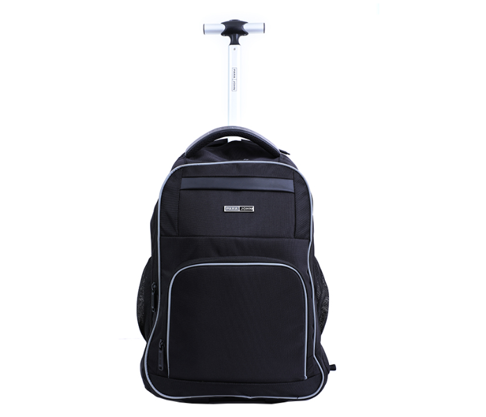 Para John PJBP6604-B 20-inch Laptop Backpack with Trolley - Black - Zoom Image 1