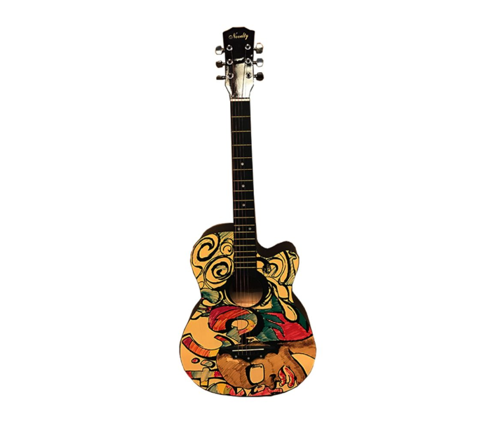 Generic 38 Inch Coloring Book Personality Guitar - Zoom Image