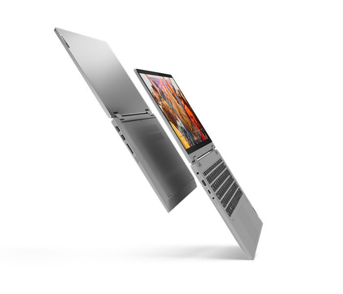 LENOVO IP FLEX 5 -82HS00BEAK - 14 Inch FHD Touch Intel Core i5-1135 G7 Processor 8GB RAM 256GB SSD Integrated Intel Iris Xe Graphics Windows 10 Home 2-in-1 Laptop - Grey - Zoom Image 5