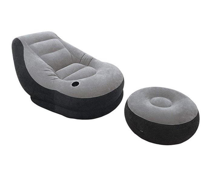 Intex Ultra Lounge Sofa - Black and Grey - Zoom Image