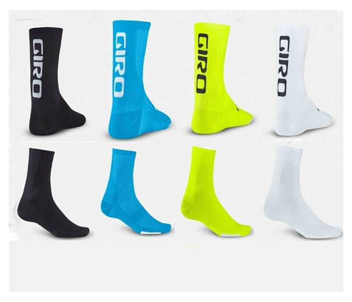 Cycling Socks Giro Design - White - Zoom Image 2