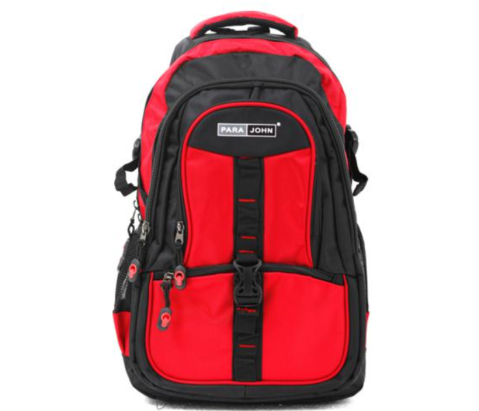 Para John PJSB6007A16-R 16-inch Nylon School Bag, Red - Zoom Image 1