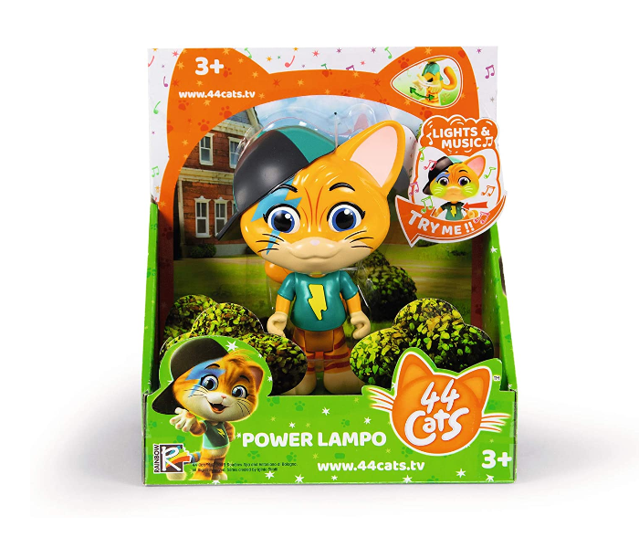 Smoby 7600180132 44Cats 6 inch Music Power Figure Lampo - Zoom Image 2