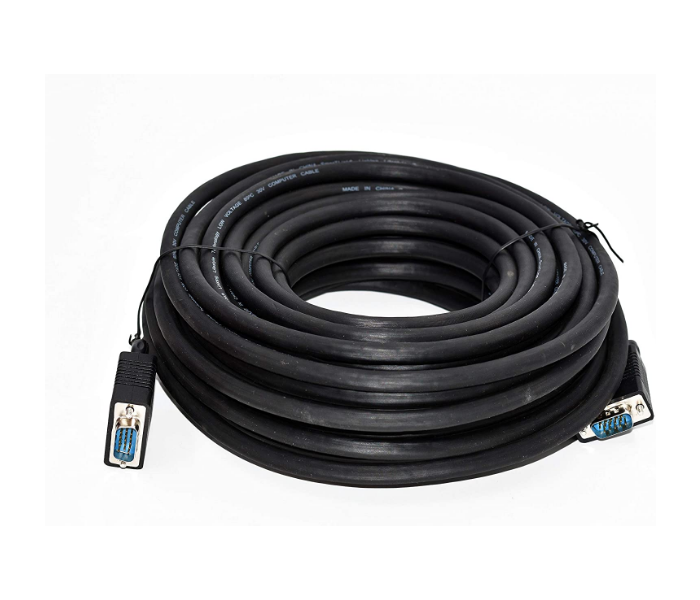 SmartLink SL3015VG 15 Meter Male to Male Head High Resolution VGA Cable - Black - Zoom Image