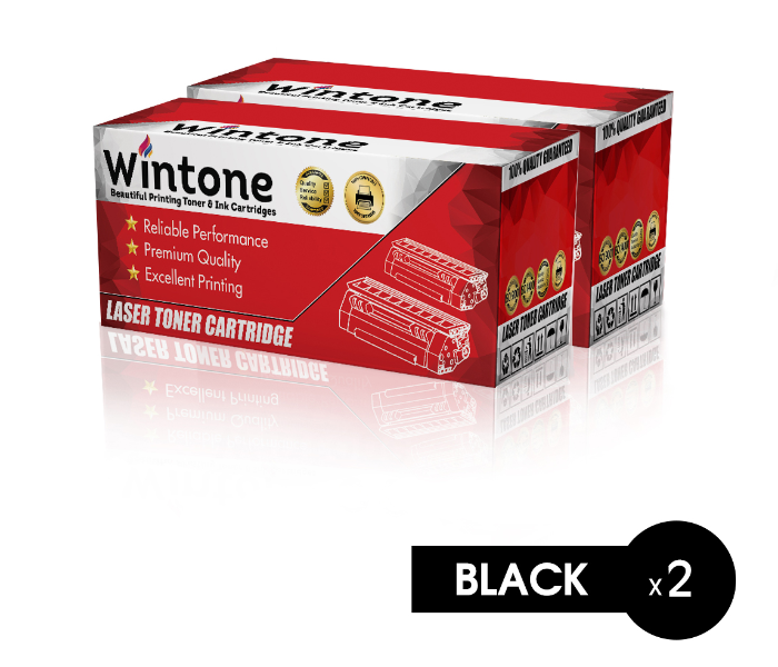 Wintone Set of 2 Pack Drum CF232A is Compatible for HP LaserJet Pro MEP M 118 203 220 140 148 227 dw dn Series - Black - Zoom Image