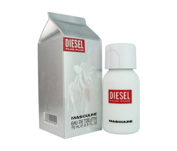 Diesel 75ml Plus Plus Masculine Eau de Toilette for Men - Zoom Image