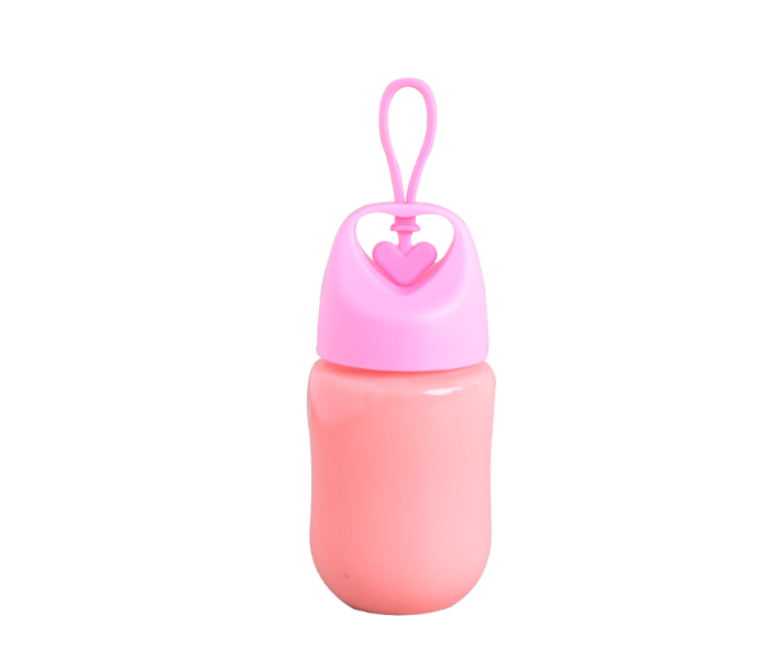 Sharpdo JJ300024 Coloured Glazed Wax Small Waistband Bottle - Pink - Zoom Image