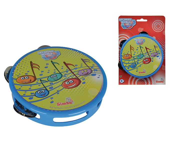 Simba 106834041 My Music World Tambourine - Blue - Zoom Image 2