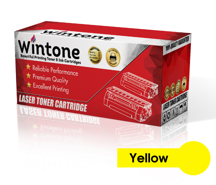 Wintone Compatible Toner Cartridges CE252A 504A for HP Color LaserJet CM3500 Series - Yellow - Zoom Image